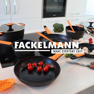 Fackelmann cazo antiadherente cerámico aluminio