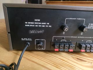 Amplificador Seoum SA 5000 Plata