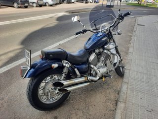 Yamaha Virago 535 Cruiser Azul/Plata