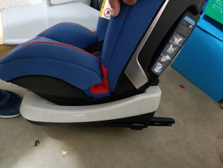 Silla de coche Isofix azul
