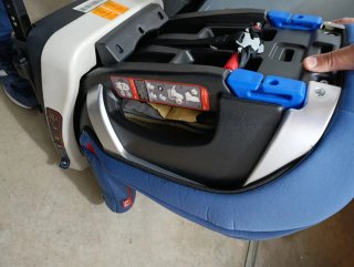 Silla de coche Isofix azul