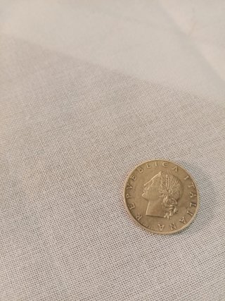 Moneta 20 Lire 1958
