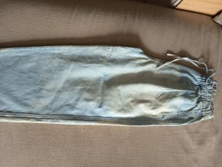 Pantalones tejanos anchos