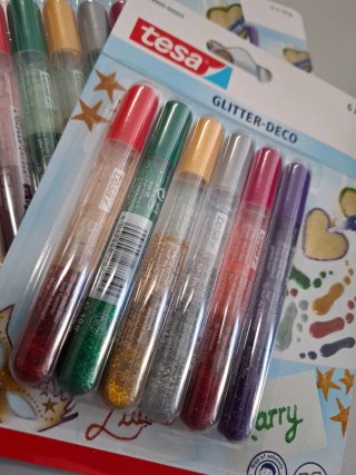 Tesa Glitter-Deco Colla Glitter 6x10g