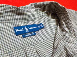 Polo Ralph Lauren Camisa 6XL Gris