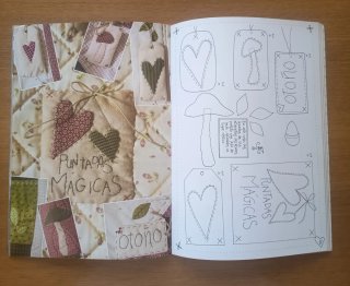 Una revista dedicada al appliqué para Patchwork.