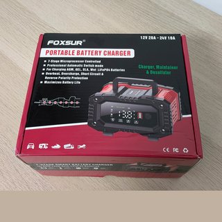 CARGADOR INTELIGENTE BATERÍAS 12V-24V 20A (NUEVO)
