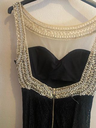 Vestido de fiesta Morabel negro
