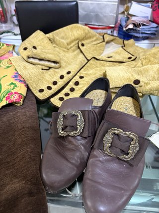 Traje Fallero Adulto Amarillo y Marrón