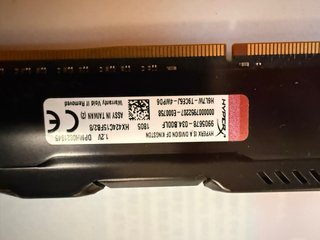 Memória RAM DDR4 HyperX Fury 16GB  2400MHz