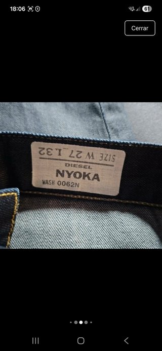 Vaqueros Diesel Nyoka W27 L32