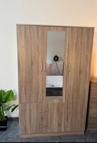 Armario 3 puertas con esejo - Envio gratis