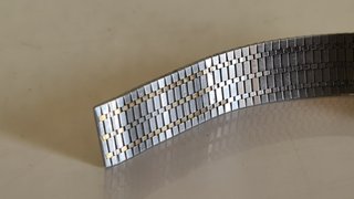 Pallas Eppo Octogonal Dorado Bicolor con Fecha