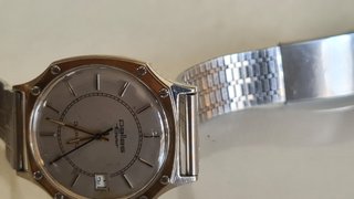 Pallas Eppo Octogonal Dorado Bicolor con Fecha