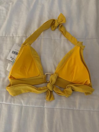 Top Bikini Amarillo Nuevo