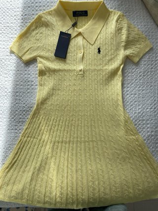 Vestido Polo Ralph Lauren Amarillo
