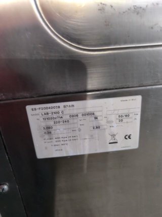 Lavavasos Aspes LAB 2100 C