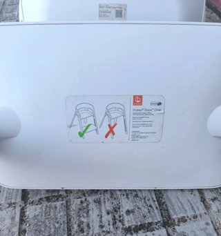 Trona alta para bebé