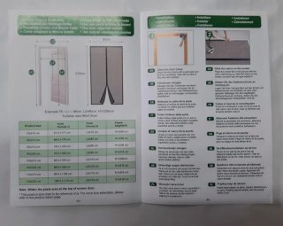 Mosquitera Magnética Puerta 110x220cm
