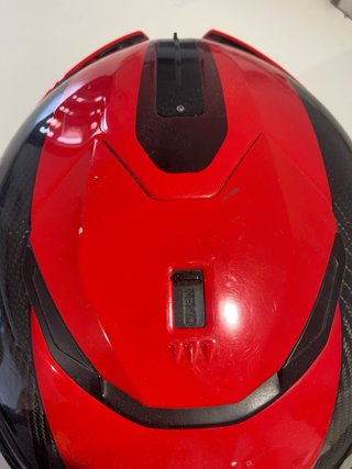 Casco Moto Shark Carbono Rojo