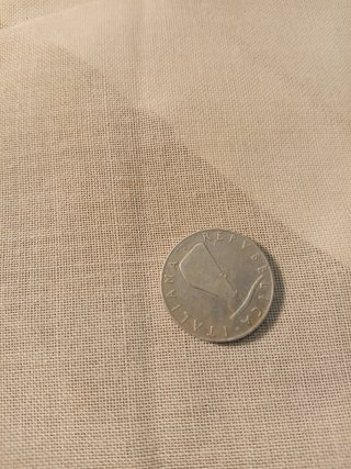 Moneta 5 Lire 1951 Delfino