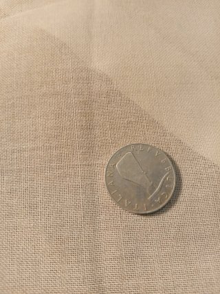 Moneta 5 Lire 1951 Delfino