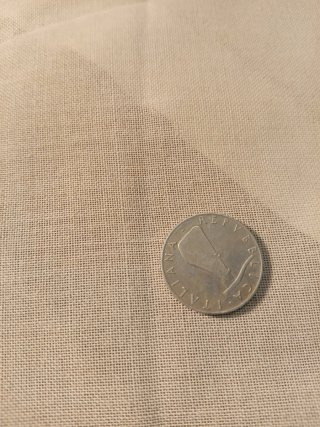 Moneta 5 Lire 1951 Delfino