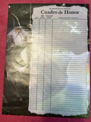 Juego de mesa El Señor de los Anillos