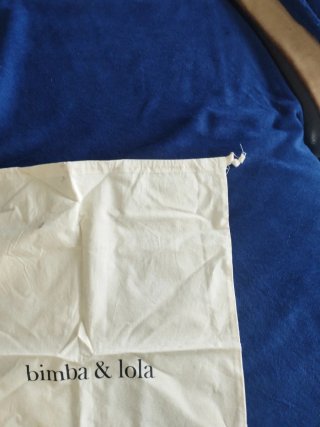 Bolsa de tela Bimba y Lola beige