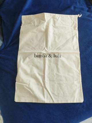 Bolsa de tela Bimba y Lola beige