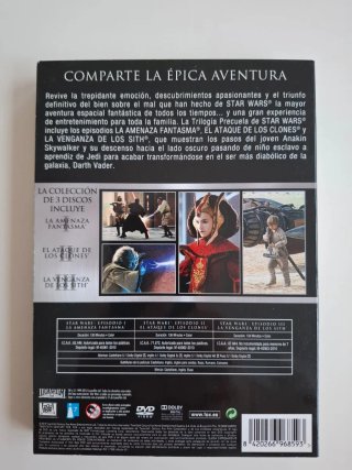 Pack 6 Películas Star Wars DVD (Español)