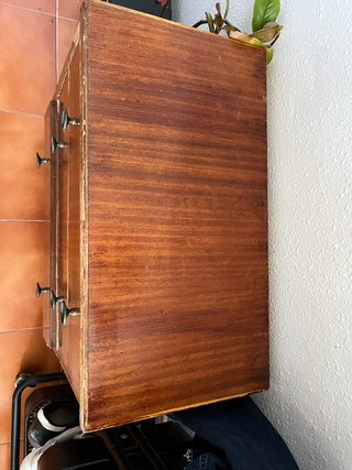 Cajonera Vintage MCM 70s Madera