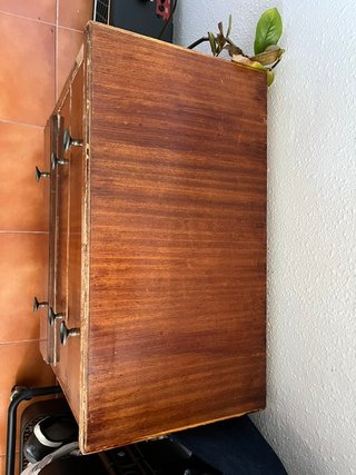 Cajonera Vintage MCM 70s Madera
