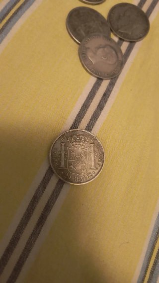 Moneda Antigua España 1870