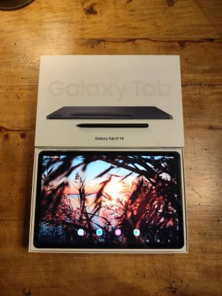 Samsung Galaxy Tab S7 FE de 12.4" + accesorios