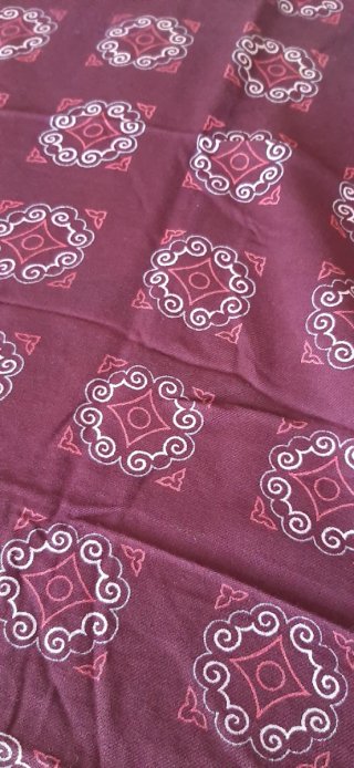 Pañuelo antiguo estampado