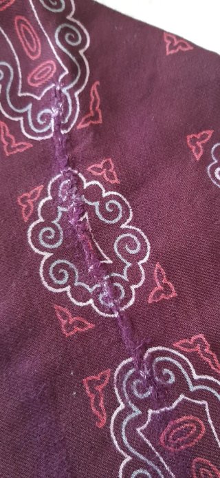 Pañuelo antiguo estampado