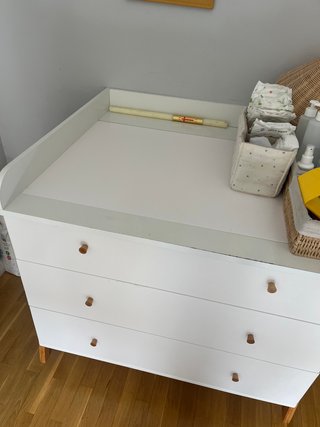 Cómoda cambiador Petite Amelie madera