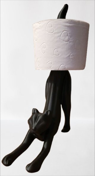 Portarotolo di carta igienica a forma de gatto