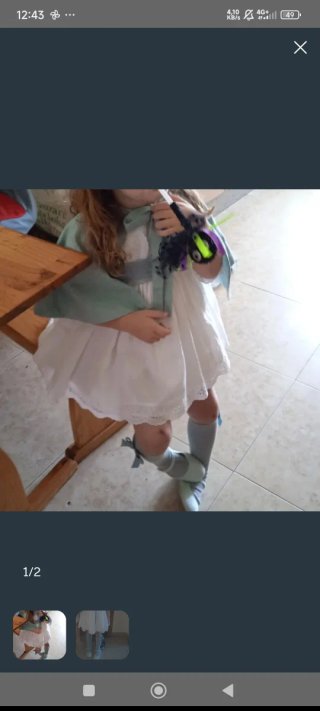 Lote 2 vestidos niña 25 euros los dos