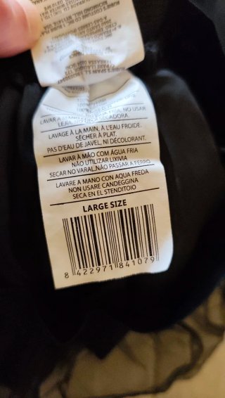 Disfraz Gatita Negra Niña Talla M