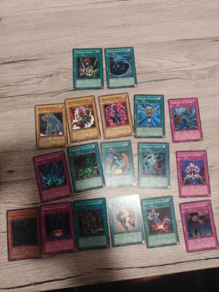 Colección Cartas Yugioh de la primera generación