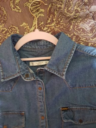 Camisa vaquera Pull&Bear niña Talla S
