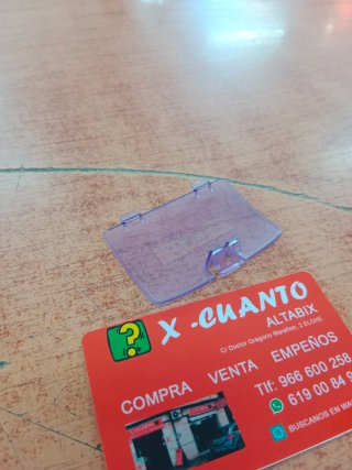 TAPA TRANSPARENTE ROSA GAME BOY COLOR SIN USAR