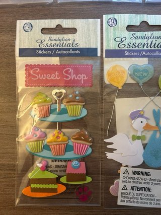 Pegatinas Sandylion 3D