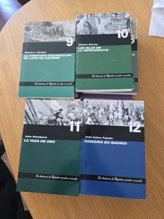 LA HISTORIA DE ESPAÑA NOVELA A NOVELA COMPLETA