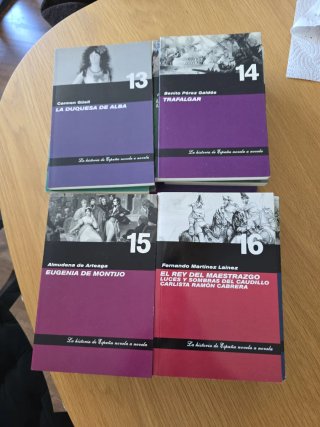 LA HISTORIA DE ESPAÑA NOVELA A NOVELA COMPLETA
