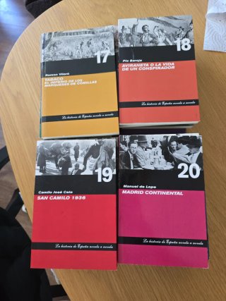 LA HISTORIA DE ESPAÑA NOVELA A NOVELA COMPLETA