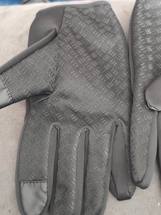 Guantes de Invierno Negros con Cremallera