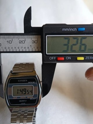 Citizen Digital Vintage Japan funzionante raro